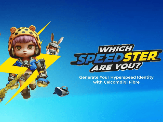 CelcomDigi: Find Your Fibre by Asking Which Speedster Are You